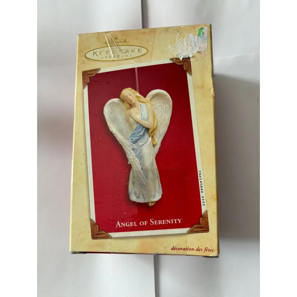 Keepsake Angel Of Serenity Christmas Ornament New